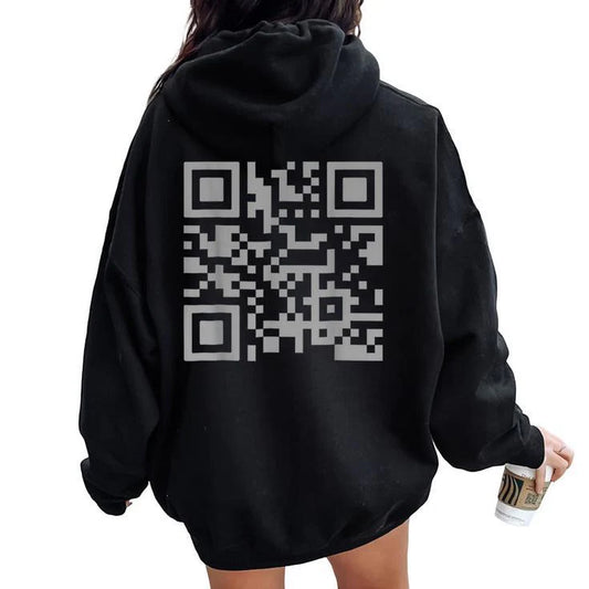 Viral F**k-You QR Code Hoodie (Unisex)