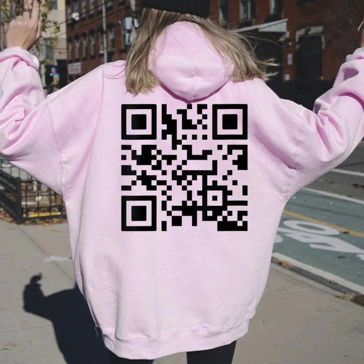 Viral F**k-You QR Code Hoodie (Unisex)