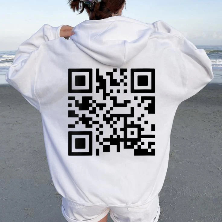 Viral F**k-You QR Code Hoodie (Unisex)